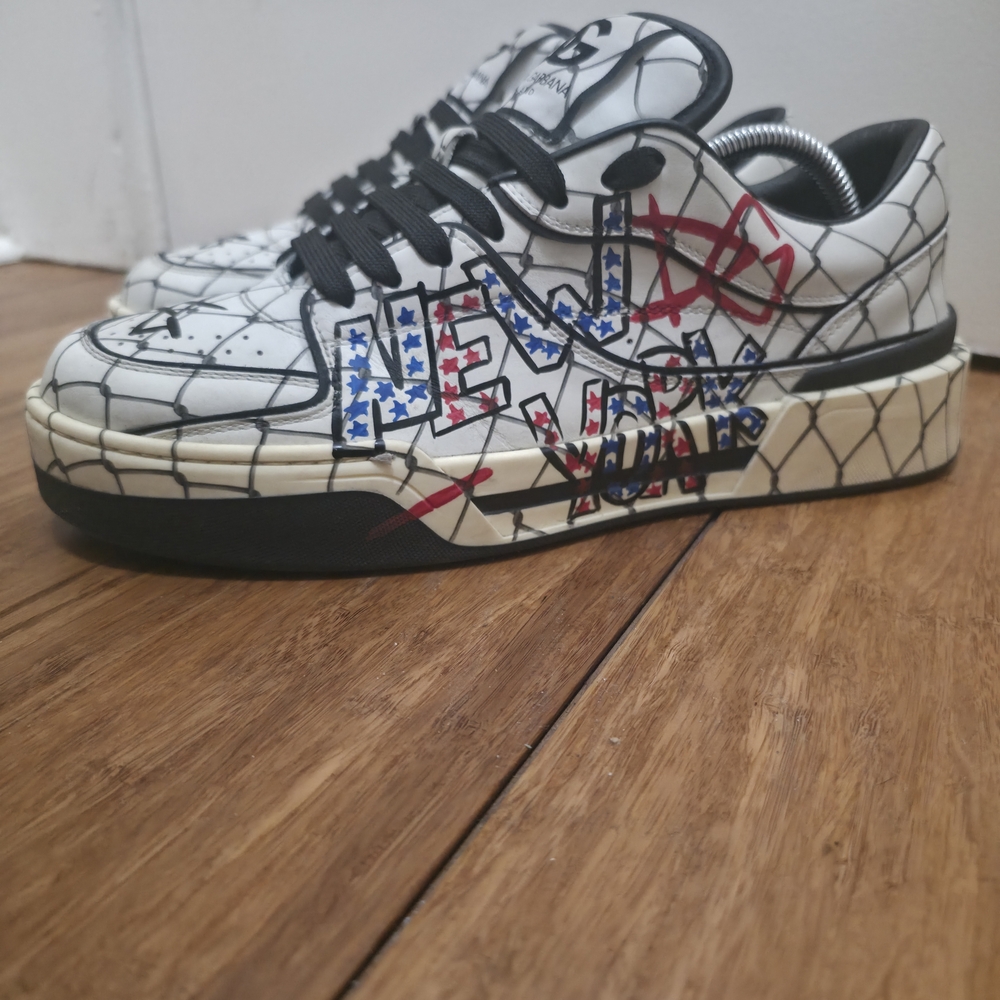 Dolce & Gabbana Roma Graphic Sneakers Limited Edition. - Picture 4 of 10